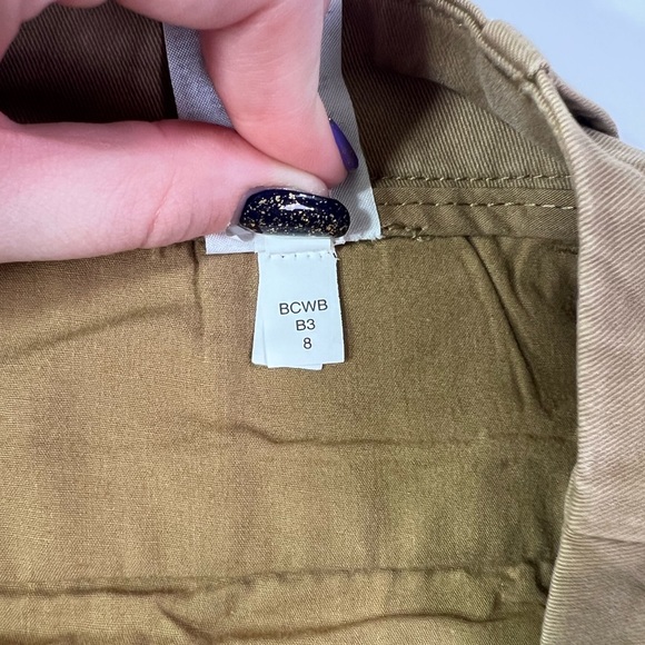 Banana Republic Authentic Chino Flat Front Short - whiskey, size 12 - Picture 7 of 12